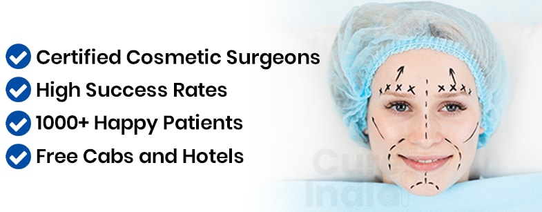 Facelift Surgery Cost in India